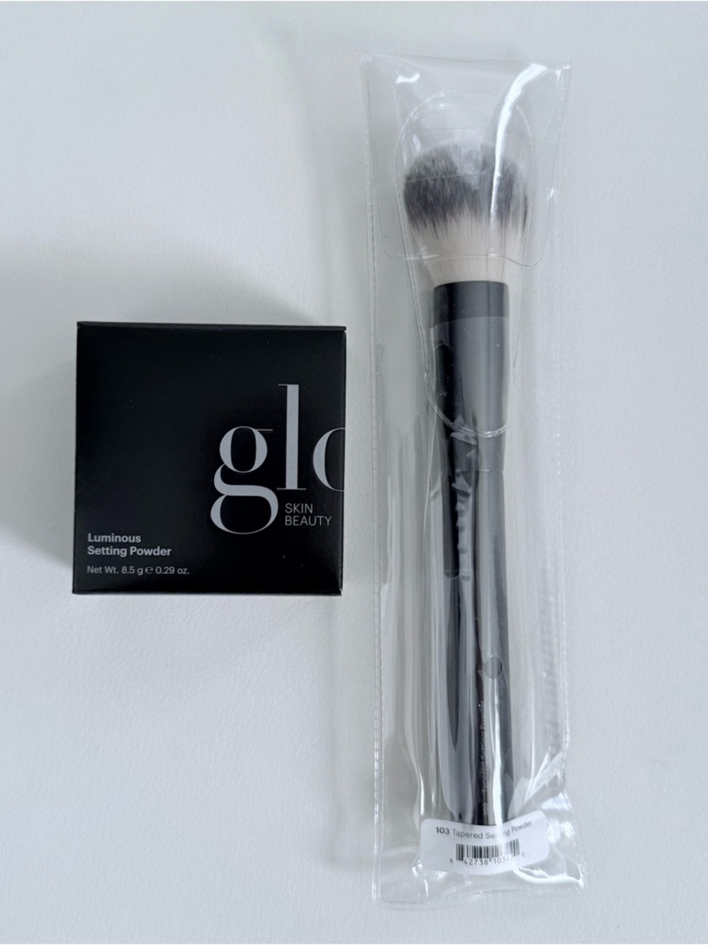 Glo Skin Luminous Setting Powder & Tapered Setting Brush Set